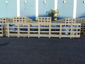 engradado de madeira para transporte